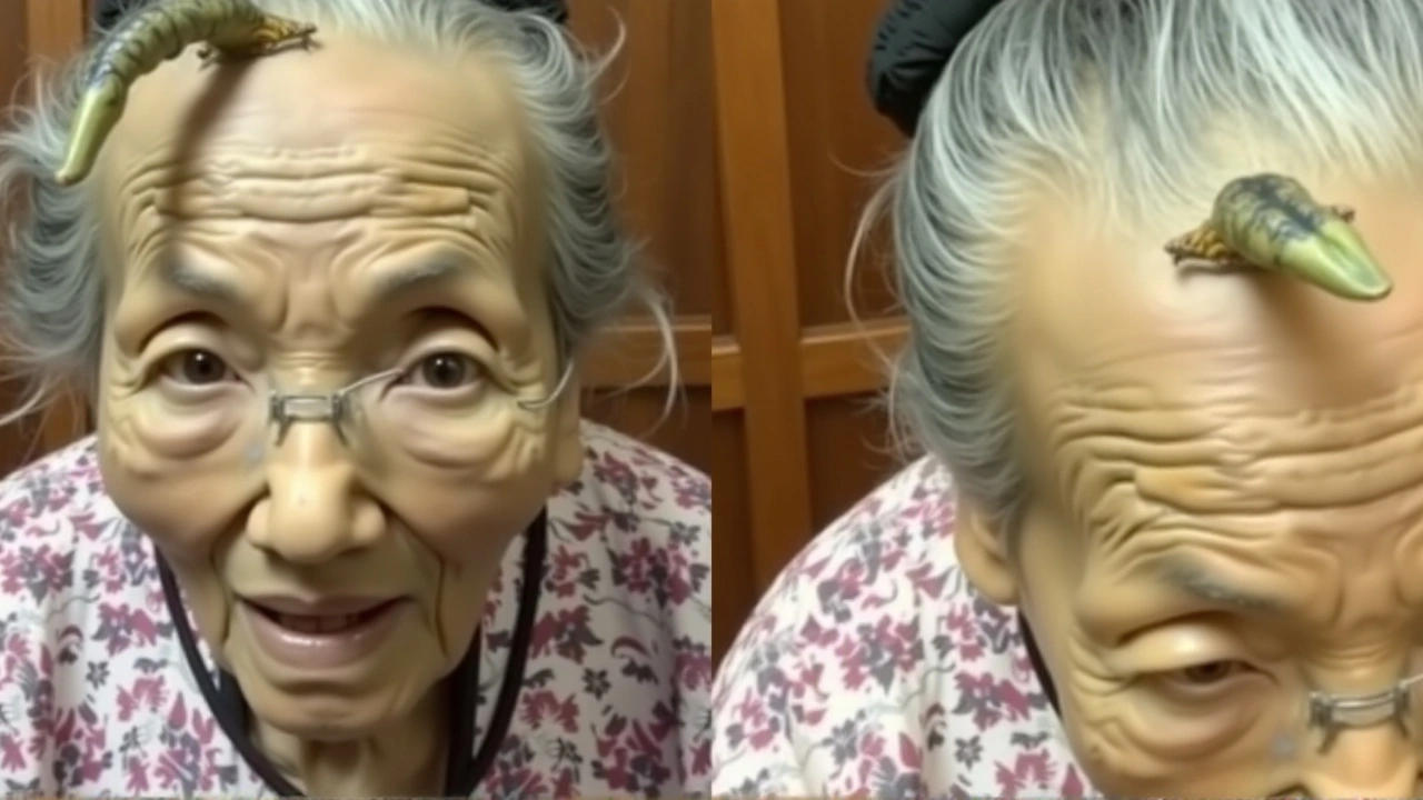 Idosa de 107 Anos Desenvolve 'Chifre do Diabo' na Testa de Exposição Solar Prolongada